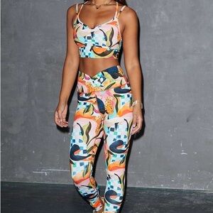 NWOT NEVER FULLY DRESSED Costa Rica Gym Legging